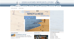 Desktop Screenshot of meditationindarlington.org